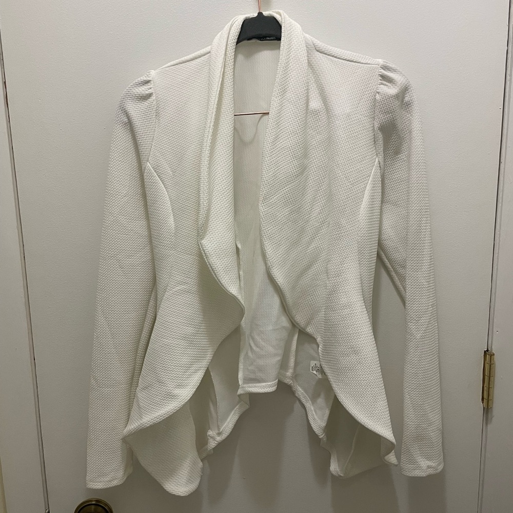 Fashion Nova White Women's Blazer